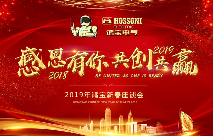 感恩有你，共創(chuàng)共贏 公司召開(kāi)2019年鴻寶新春座談會(huì)